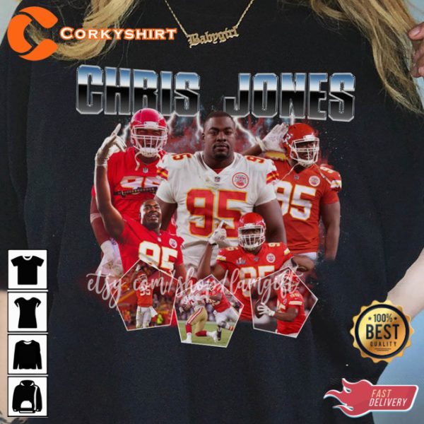 Dynamic Chris Jones Gamechanger Chiefs Pride T-Shirt