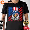 Eagle Merica Usa American Flag Happy 4th Of July Day T-Shirt