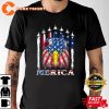 Eagle Mullet 4th Of July Usa American Flag T-Shirt