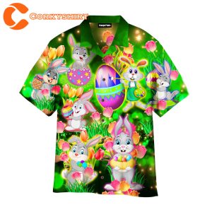 Easter Bunny The First Easter Day Hawaiian Shirt