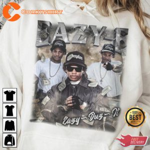 Eazy E Rap Hiphop Streetwear Unisex Fans Gift T-Shirt