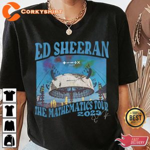 Ed Sheeran Mathematics America Tour T-Shirt
