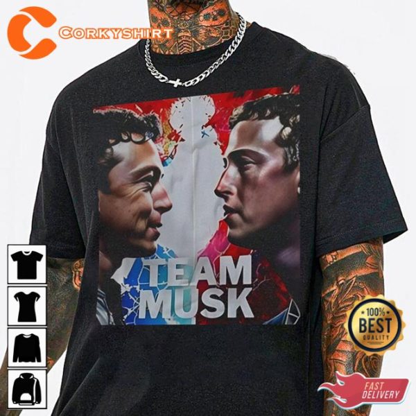 Elon Musk Vs Mark Zuckerberg Boxing Team Trending T-Shirt