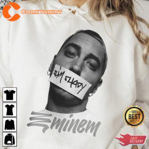 Eminem Tour 2023 Hiphop Slim Shady Unisex Bootleg T-Shirt