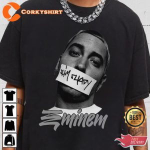 Eminem Tour 2023 Hiphop Slim Shady Unisex Bootleg T-Shirt