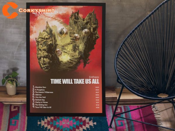 Entheos Time Will Take Us All Album Cover Poster