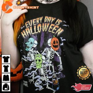 Every Day Is Halloween Happy Holiday T-Shirt