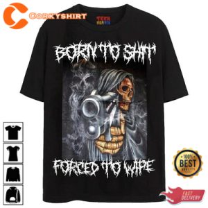 FORCED TO WIPE T-SHIRT