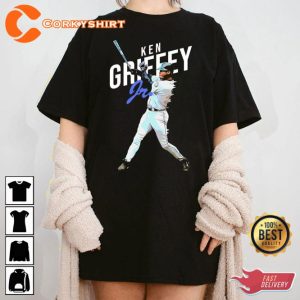 Fanart Ken Griffey Jr Ready Baseball Lovers Unisex T-Shirt