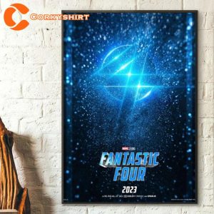 Fantastic Four 2025 MCU Movie Poster Best Gift For Fans