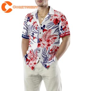 Floral Bluebonnet Dont Mess with Texas Hawaiian Shirt For Men