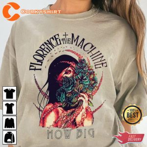 Florence And The Machine Doodle Art Tattoo 2023 Concert Gift T-Shirt
