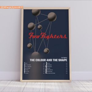 Foo Fighters The Colour And The Shape Album Cover Poster