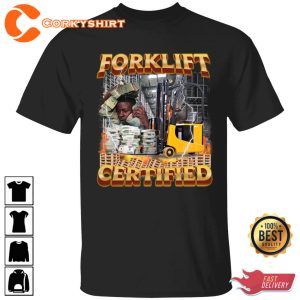 Forklift Certified Money Long Sleeve Shirt