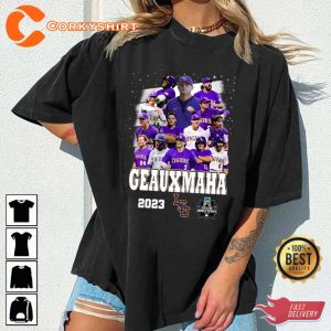 Geauxmaha Fighting Tigers Baseball Champion Unisex T-Shirt