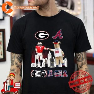 Georgia Bulldogs And Atlanta Braves Unisex T-Shirt