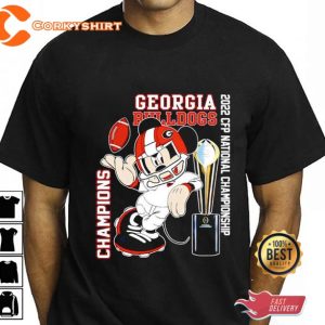 Georgia Bulldogs National Championship Mickey Mouse T-Shirt