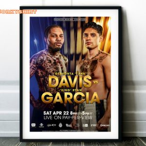 Gervonta Tank Davis vs Ryan Garcia Fight Poster 202