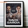 Gervonta Tank Davis vs Ryan Garcia Fight Poster Boxing Lover Gift