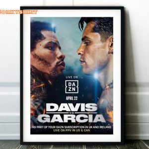 Gervonta Tank Davis vs Ryan Garcia Fight Poster Fans Tribute 202
