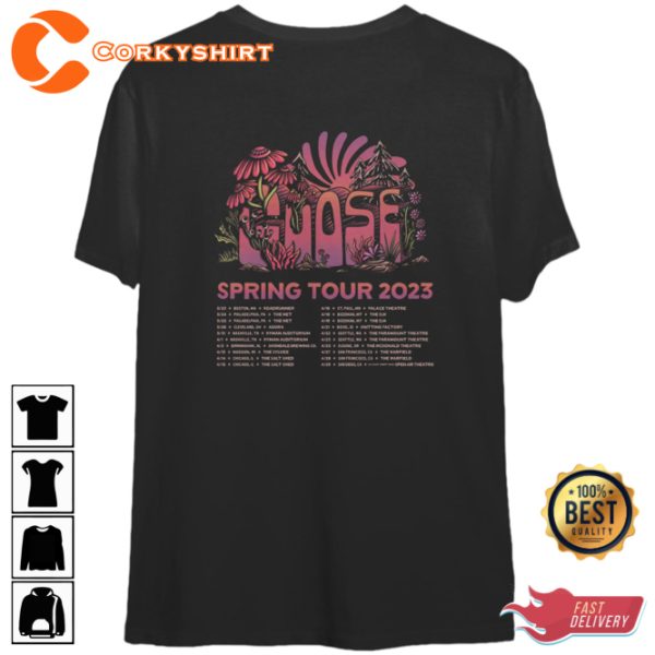 Goose 2023 Concert Tour T-Shirt