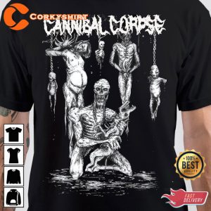 Gorehound Carnage Cannibal Corpse Fans Tribute T-Shirt