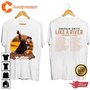 Granger Smith Like A River Farewell Tour 2023 Fan Gift T-Shirt