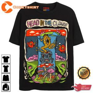 HEAD IN THE CLOUDS T-SHIRT