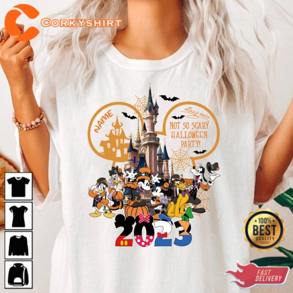 Halloween Family Women Disney 2023 Shirt