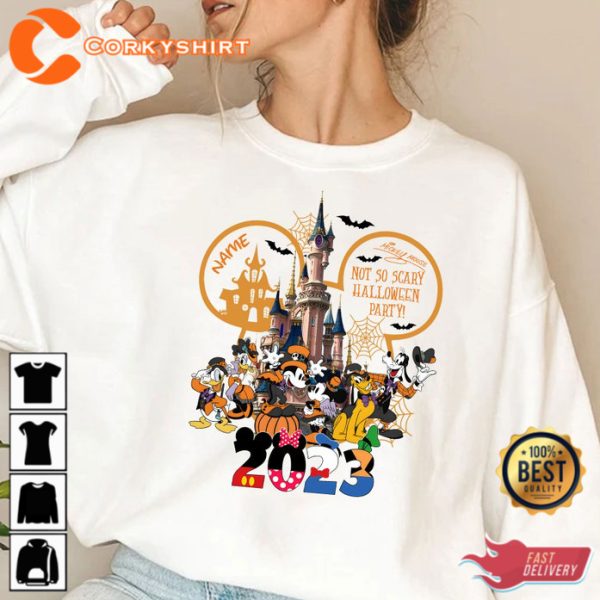 Halloween Family Women Disney 2023 Shirt