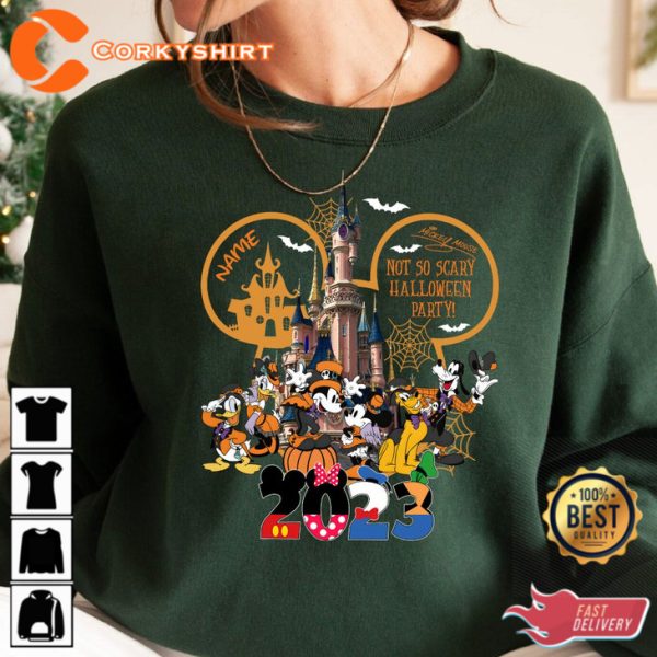 Halloween Family Women Disney 2023 Shirt