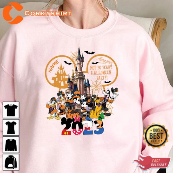 Halloween Family Women Disney 2023 Shirt