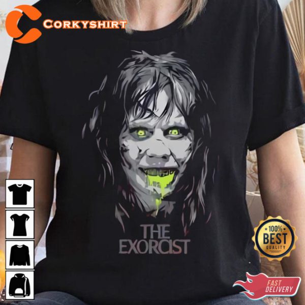 Halloween Horror Films Unisex The Exorcist T-Shirt