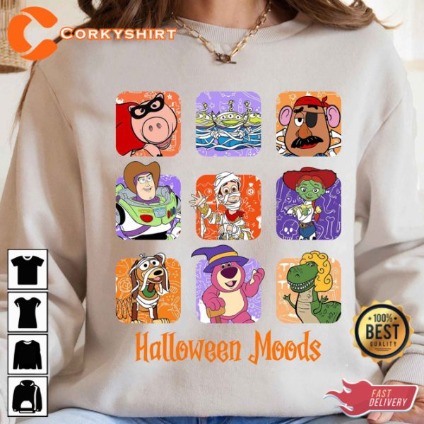 Halloween Moods Toy Story Disney T-Shirt