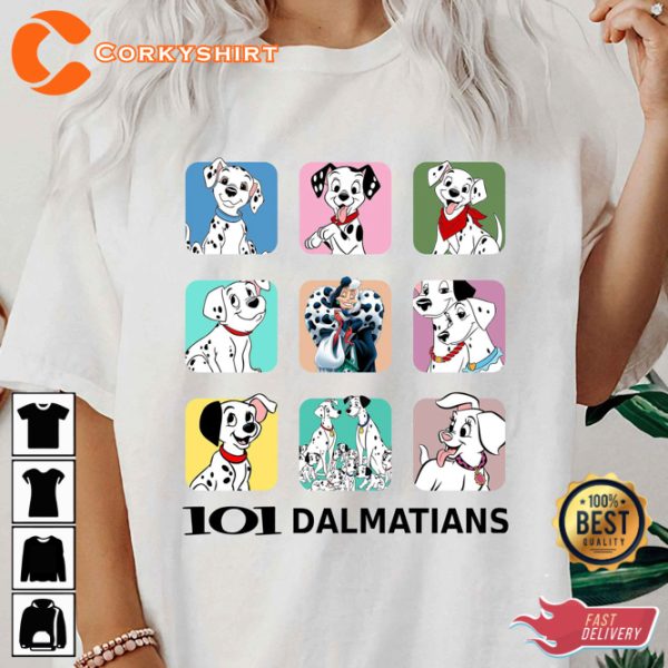 Happy Dog Disney 101 Dalmatians Cruella T-Shirt