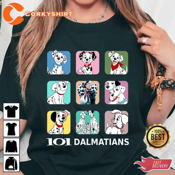 Happy Dog Disney 101 Dalmatians Cruella T-Shirt