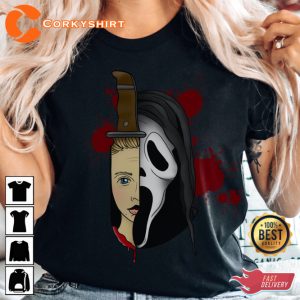 Happy Halloween Ghost Face Movie Unisex T-shirt