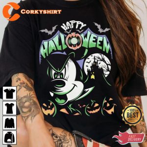 Happy Halloween Mickey Family Disney Happy Holiday Unisex T-Shirt