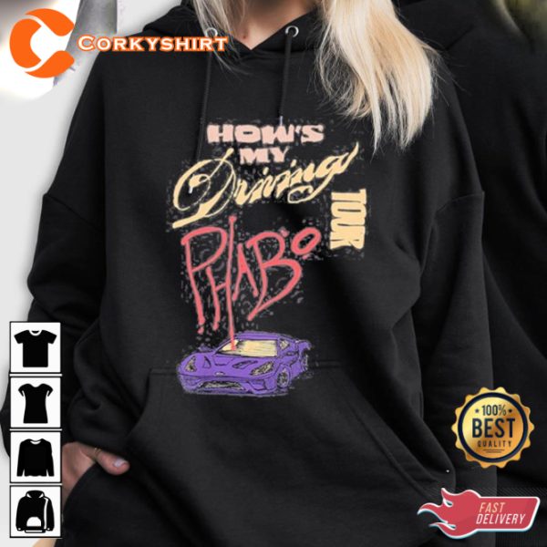 How is My Driving Phabo Tour Concert T-Shirt