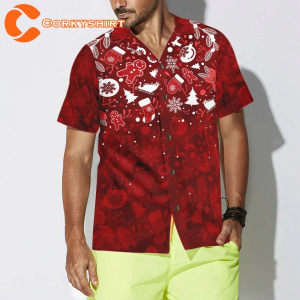 Hyperfavor Christmas Hawaiian Shirts For Men and Women