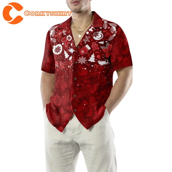 Hyperfavor Christmas Hawaiian Shirts For Men and Women