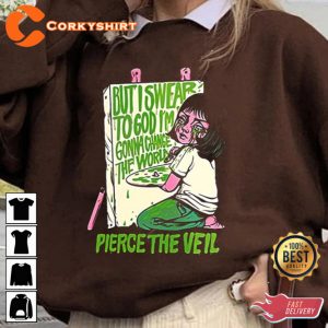 I Swear To God World Changer Pierce The Veil Graphic T-Shirt