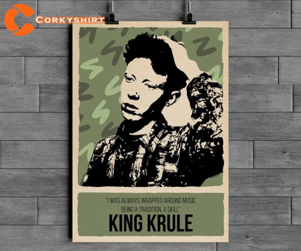 I Was Always Wrapped Around Music King Krule Art Print Poster