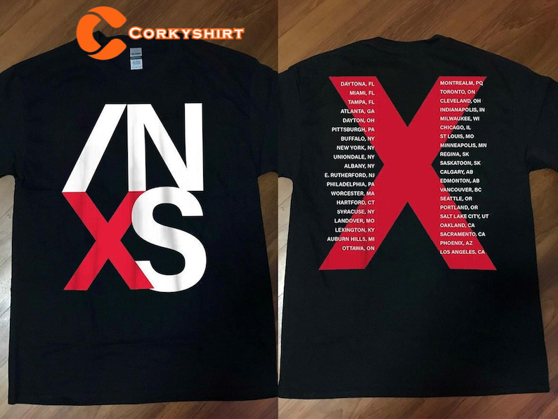 X Factor Tour 1991 Rock Concert T-Shirt