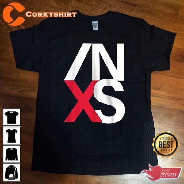 INXS X Factor Tour 1991 Rock Band Concert T-Shirt