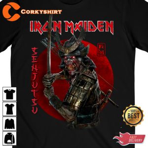 Iron Maiden Senjutsu Album Fans Club T-Shirt