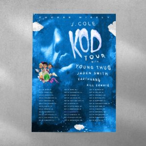 J Cole Announces Kod With Special Guest Young Thug Poster