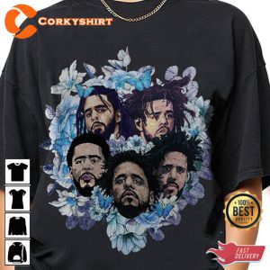 J Cole Floral Best Gift For Fans Unisex T-Shirt