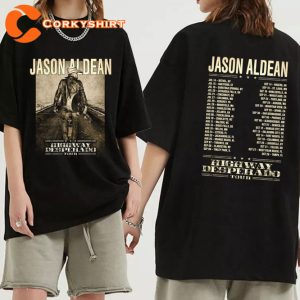 Jason Aldean Highway Desperado Tour Country Music T-Shirt