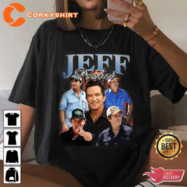 Jeff Probst The Survivor Unisex Fans Club T-Shirt